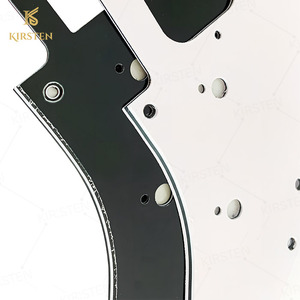 Phụ kiện nhạc cụ dây Trắng Đen 2mm SSH Celluloid Guitar <span class=keywords><strong>Pickguard</strong></span> cho đàn guitar điện - Product Image 3