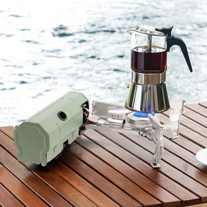 Réchaud à gaz de <span class=keywords><strong>camping</strong></span> portable pliable, réchaud à cassette pour la randonnée en plein air, la cuisine en voyage, réchaud à gaz portable au <span class=keywords><strong>butane</strong></span> - Product Image 2