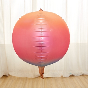 Vendedor superior <span class=keywords><strong>Disco</strong></span> láser 4D de helio de aluminio globo boda decoración de la fiesta - Product Image 3