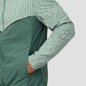 New Arrival Stylish <strong>100</strong>% Polyester Vent at Back for Breathability Jacket Adjustable Hood Zip Pockets Shorts <strong>Tracksuit</strong> - Product Image 5