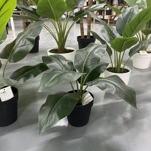 Nhỏ 30Cm Bonsai Aureum Giả Nhà Máy Bán Cho Văn Phòng Ngoài Trời Đảng Đám Cưới Nhân Tạo Cây Cọ Cho Bình Giáng Sinh Lễ Hội - Product Image 3