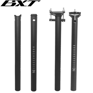 <span class=keywords><strong>Tige</strong></span> <span class=keywords><strong>de</strong></span> <span class=keywords><strong>Selle</strong></span> <span class=keywords><strong>de</strong></span> Vélo en Carbone BXT SP-007/008 27.2/31.6mm Entièrement en Fibre <span class=keywords><strong>de</strong></span> Carbone pour VTT et Vélo <span class=keywords><strong>de</strong></span> Route 400mm Noir Mat - Product Image 5