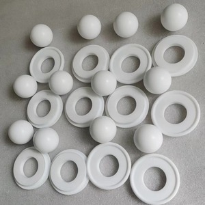 Vanne à siège sphérique en caoutchouc PTFE QBY 25-40 68mm 42mm pour pompe pneumatique à membrane, traitement des eaux usées - Product Image 2