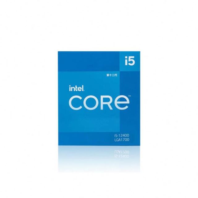 12-Core I5 12400 CPU New Processor for Gaming Desktop Computers LGA 1700 Socket Efficient I5 Cpu Core