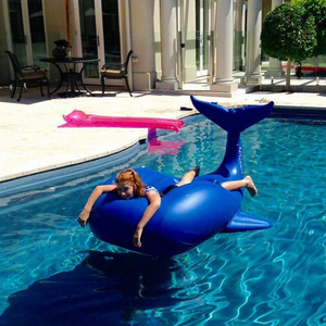 Tốc Độ Cao Tùy Chỉnh <span class=keywords><strong>Inflatable</strong></span> <span class=keywords><strong>Float</strong></span> <span class=keywords><strong>Whale</strong></span> Độ Dày 0.25Mm Cá Xanh Hồ Bơi Nước Là Đất Cho Hồ Bơi Nước - Product Image 3