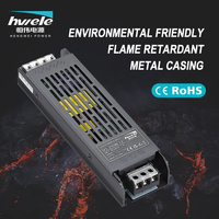 US-200N 12V/16A simple DC bande lumineuse à LED alimentation CE ROHS conforme pour l'industrie 60Hz signes mobiles et sous-titres de lumière