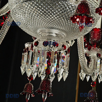 Lustres modernes en cristal pour salon, luminaires suspendus, lustres en verre de Murano, suspensions