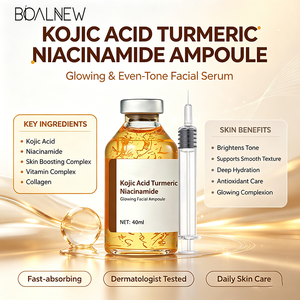 Ampoule éclat vitamine PDRN OEM, sérum anti-âge au <span class=keywords><strong>collagène</strong></span>, sérum éclaircissant à l'acide kojique, sérum raffermissant hydratant au peptide <span class=keywords><strong>de</strong></span> cuivre - Product Image 4