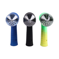 Broyeur électrique automatique pour sèche-cheveux, design luxueux à pression unique, accessoires de fumage populaires pour le tabac, les herbes et le café