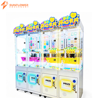 Distributeur Automatique Intelligent de Cartes à Collectionner Prix Usine, Machine de Vente de Prémiers avec LED Lumineuses, Paiement par Pièces pour Centres Commerciaux