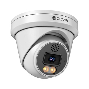 4covr 6mp sony सेंसर सुरक्षा कैमरा ip Poe आउटडोर स्पॉटलाइट पूर्ण रंग रात दृष्टि दो-तरवी ऑडियो - Product Image 1