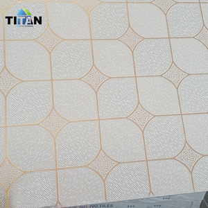 Système de suspension de plafond suspendu intégré Panal 6060 en PVC pour plaques de plâtre - Product Image 2