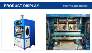 Nouvelle machine de soudage plastique à radiofréquence Hipower 10KW pour pare-<span class=keywords><strong>soleil</strong></span> de voiture 220V/380V, zone de soudage personnalisée - Product Image 4