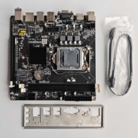 Carte mère Intel ITX H81 WiFi neuve, LGA1150, compatible avec les processeurs de 4e génération I7 I5 I3, prise en charge M.2 NVME HDMI SATA3.0, double DDR3 USB3.0, câble gratuit