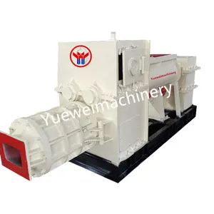 Clay brick making machine fully automatic full automatic soil mud brick machinery vacuum extruder for clay brick making
