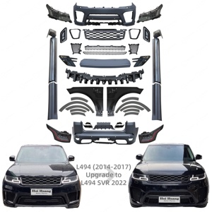Kit de Carrocería a Precio de Fábrica, Incluye Parachoques Delantero y Trasero con Rejilla y Faldones Laterales para <span class=keywords><strong>Range</strong></span> <span class=keywords><strong>Rover</strong></span> 2014-2017, Actualización al Modelo SVR 2022 - Product Image 1