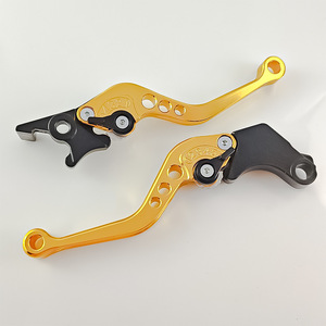 Levier de frein de moto Qiangye 6 en 1 noir, rouge, bleu, argent, or pour pièces de moto - Product Image 3