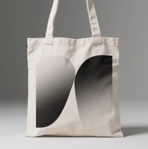 Sac à provisions vierge imprimé écologique personnalisé imprimé Sac fourre-tout en toile de coton biologique avec logo - Product Image 4