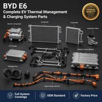 Pièces et accessoires automobiles d'origine compatibles avec BYD E6, pièces automobiles, phare, pare-chocs, calandre, rétroviseur, pièces de rechange 2009-2020 EV