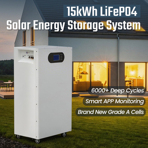 Batería Solar de Iones de Litio 48V 100AH 200AH 300AH Lifepo4 51.2V 314Ah 16Kwh 10Kwh 15Kwh Sistema de Almacenamiento de Energía para el Hogar Resistente a la Intemperie - Product Image 3