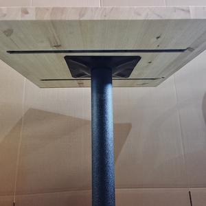 Eettafel En Stoelen Met Houten Stop Restaurant Dinersets Staal Ijzer Zwart <span class=keywords><strong>Tolix</strong></span> Eetkamerstoel En Tafel Voor Evenementen - Product Image 3