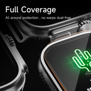 Protection d'écran <span class=keywords><strong>en</strong></span> <span class=keywords><strong>verre</strong></span> trempé 9H pour Apple Watch Ultra avec applicateur facile à installer - Product Image 5