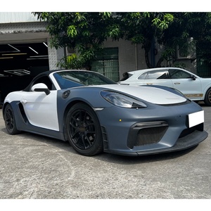 Nuevo Kit de Carrocería para Cayman Boxster 981 (2012-2016), Parachoques Delantero 718 Mejorado con Luces Antiniebla y Alerón Trasero - Product Image 4