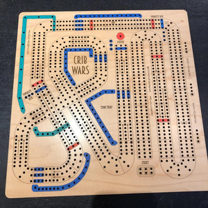 Juego de Mesa de Cribbage de Madera, Juego de Mesa Clásico para la Noche, para Familias, con Compartimento de Almacenamiento Integrado - Product Image 6