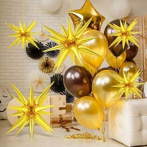 Nicro Precio al por Mayor <span class=keywords><strong>Globos</strong></span> Estrella Explosiva Coloridos DIY de 26/40 Pulgadas, Accesorio para Fotos, Decoración de Fiesta, Globo Grande de Aluminio 3D - Product Image 3