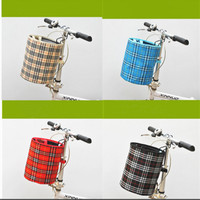 Panier avant de vélo pliable multifonctionnel et détachable de grande taille, fourni par un fournisseur chinois