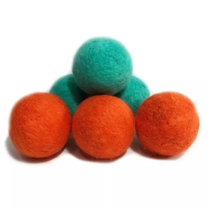 Boules de séchage 100% <span class=keywords><strong>laine</strong></span> - Taille personnalisée et plus de 100 couleurs - Utilisation domestique - Séchage toutes saisons - Product Image 1