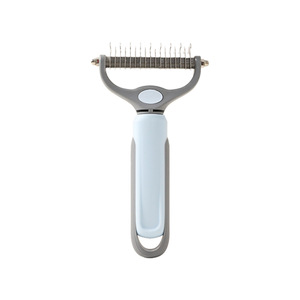 Peigne démêlant anti-nœuds pour animaux de compagnie, modèle simple de deuxième génération, en forme de coquille à bulles, vente en gros - Product Image 5