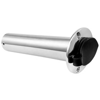 Porte-canne à pêche pour bateau en acier inoxydable 304/316 Shenghui, montage encastré, 15 degrés