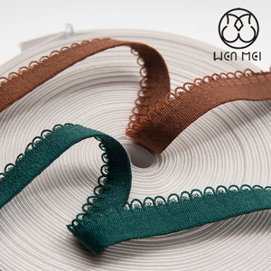 Sous-vêtements <span class=keywords><strong>Picot</strong></span> Lace Trim Elastic Webbing Band Bra Sewing Nylon <span class=keywords><strong>Picot</strong></span> Elastic Band - Product Image 6