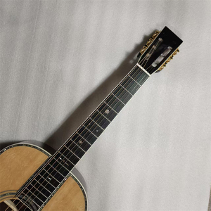 Guitarra acústica hecha a mano de <span class=keywords><strong>cocobolo</strong></span> abeto macizo de madera maciza OO42 - Product Image 5