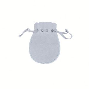 Pochettes en velours pour bijoux, sacs à double face avec cordon de serrage, 7*9 cm, mini sacs d'emballage cadeau - Product Image 6