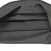 Gorro ligero personalizado con estampado de calavera, transpirable, de secado rápido, elástico, con logo reflectante DTG, diseño de lazos y frutas.