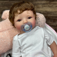 Muñecas Reborn de Silicona y Vinilo de 18 Pulgadas, Realistas, para Niños, Venta al Por Mayor, Proveedores Económicos