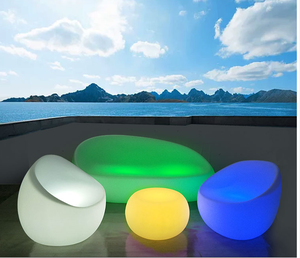 Đồ Nội Thất Câu Lạc Bộ Đêm Quán Ăn Kiểu Mỹ Sang Trọng Phổ Biến Dạ Quang Hai Chỗ Ngồi Quán <span class=keywords><strong>Bar</strong></span> KTV Ghế Đẩu Có Đèn <span class=keywords><strong>LED</strong></span> - Product Image 6