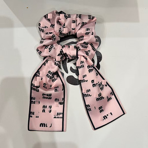 مصمم العلامة التجارية حلوة الغابات حروف الشريط الشعر المألوف وتنوعا جديدة ذيل حصان عقال بالجملة - Product Image 5