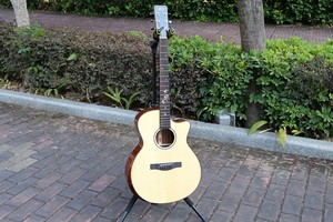 Premium Factory Sale 41 Inch Solid Wood Acoustic Guitar Spruce <b>Top</b> Mahogany Back Sides Fingerboard Okoume DS-60G - Product Image 2