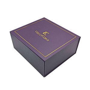 Recyclable Custom <b>Large</b> Magnetic Closed Lid Packaging Box Foldable Collapsible Gift <b>Boxes</b> - Product Image 3