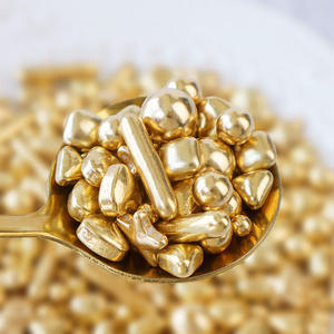 Chaud Métallique Or Gâteau Décoration Gâteau Décoration Kit Cuisson Pâte Outils De Cuisson Super Or Sucre Perles Ros Sprinkles - Product Image 5