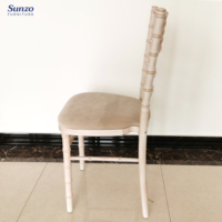 Chaise Chiavari en bois massif moderne, empilable, pour mariages, banquets, hôtels, événements, fêtes, extérieur, style ferme