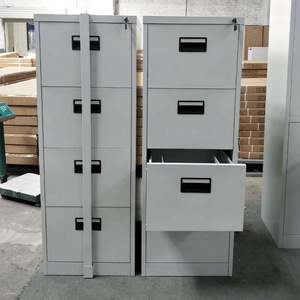 Số lượng lớn Nhà Máy Giá hiện đại dọc lưu trữ đồ nội thất văn phòng nhà khóa kim loại <span class=keywords><strong>2</strong></span> 3 4 ngăn kéo thép Tủ hồ sơ - Product Image 2