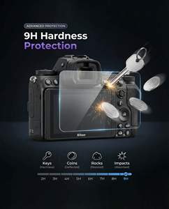 Protection d'écran en verre trempé HD anti-rayures et anti-explosion sur mesure 9H pour appareils photo Nikon Z9 Z8 Z7 Z6 Z5 - Product Image 2