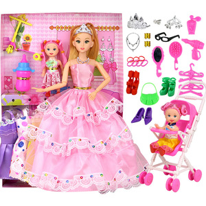 <span class=keywords><strong>Poupée</strong></span> <span class=keywords><strong>Princesse</strong></span> à Bas Prix, Ensemble de Jeu <span class=keywords><strong>Princesse</strong></span> Mariée, Articles Assortis, Accessoires de <span class=keywords><strong>Poupée</strong></span> pour Filles - Product Image 3
