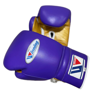 Guantes de Boxeo Profesionales de Piel de Vacuno Genuina, Impermeables, Transpirables, de Alta Calidad, con Cordones, para Kickboxing y Sparring - Product Image 1