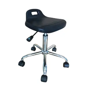 实验室办公室用Leenol可调ESD防静电聚氨酯泡沫椅，带靠背