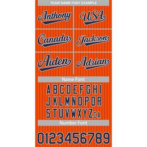 Custom Pinstripe Baseball <b>Jersey</b> Breathable Button Down <b>Shirt</b> with Personalized Name and Number for <b>Men</b> Women Youth - Product Image 5